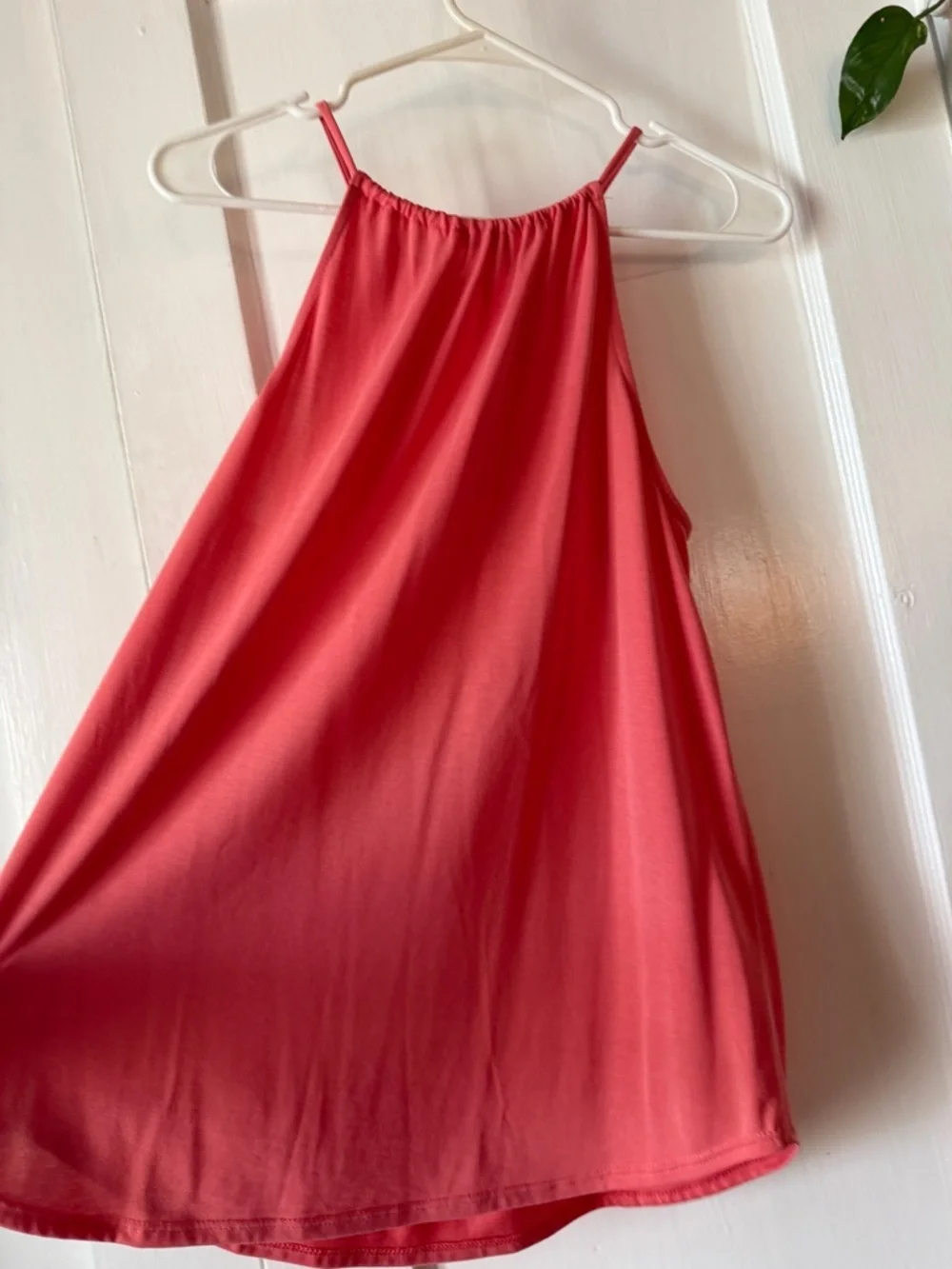 Green Envelope Coral Halter Camisole - Picture 6 of 7